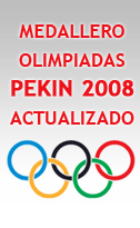 MEDALLERO OLIMPIADAS PEKIN 2008