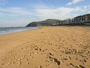 Playas de Zarautz - Zarautzko Orrialdea